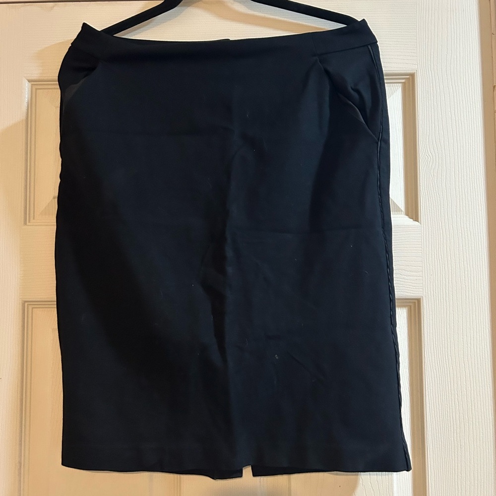 a new day Classic Black Pencil Skirt